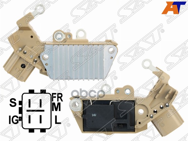 SAT ST-27700-31040 Регулятор напряжения генератора TOYOTA 4RUNNER/FORTUNER/LAND CRUISER ##