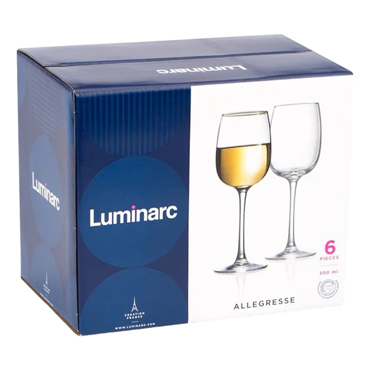 Бокалы для вина Luminarc Аллегресс 300 мл 4 шт