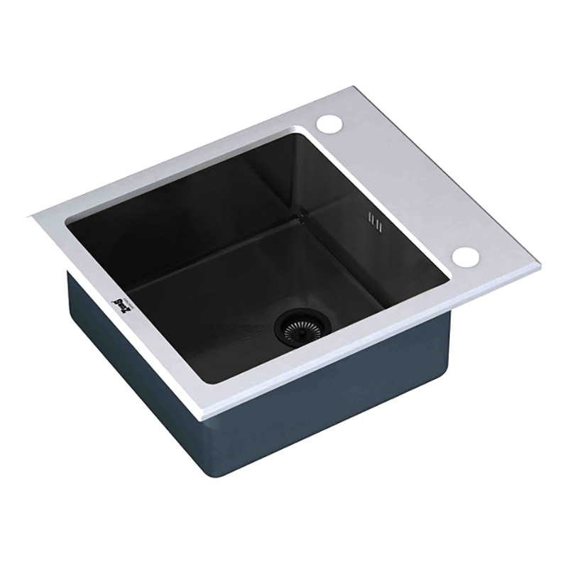 Мойка для кухни ZorG Sanitary GL-6051-WHITE-GRAFIT