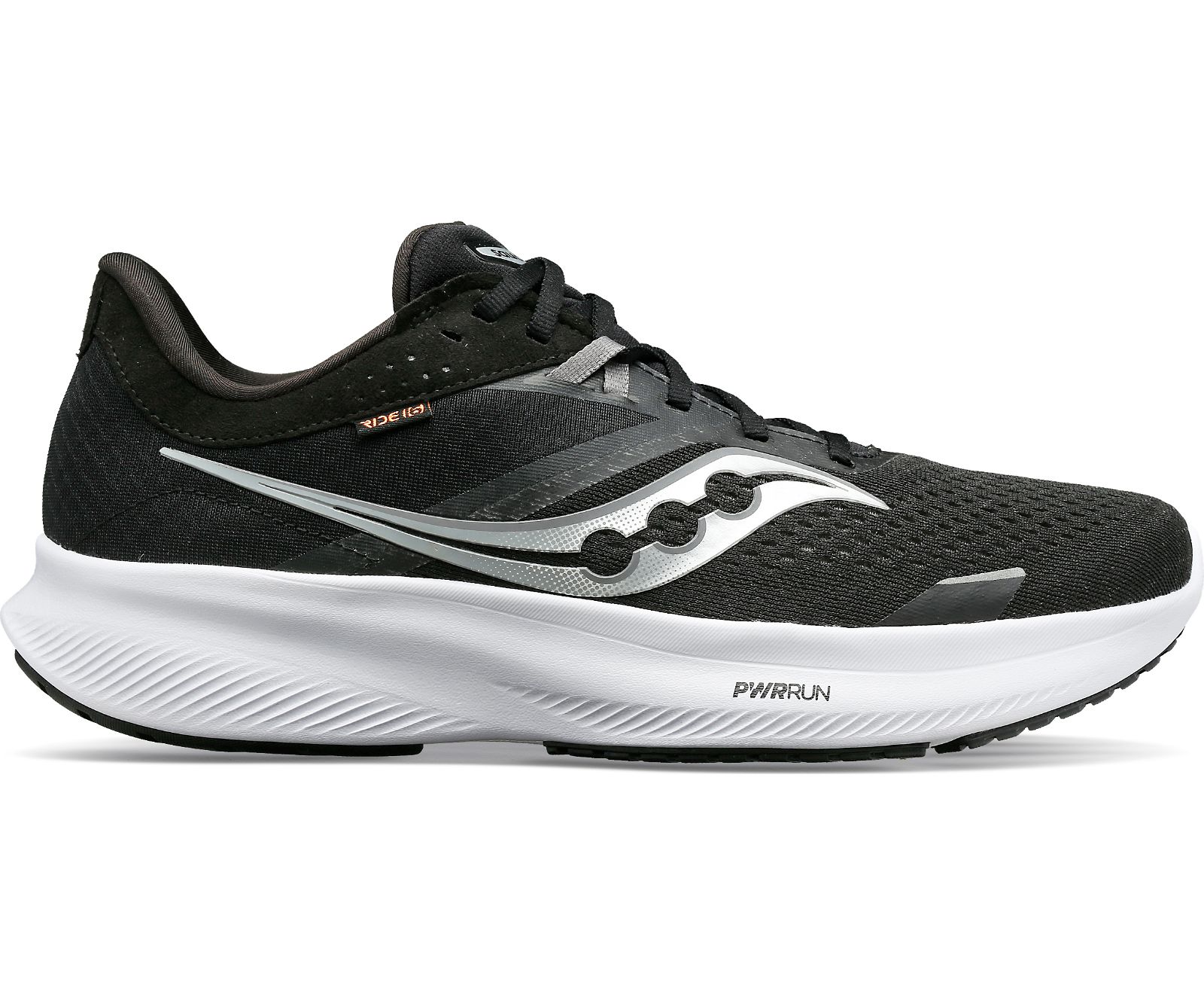 

Кроссовки мужские Saucony Ride 16 S20830-05 черные 42.5 EU, Черный, Ride 16