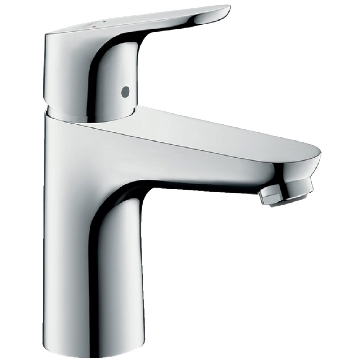 фото Смеситель для раковины hansgrohe focus 100 31607000 хром