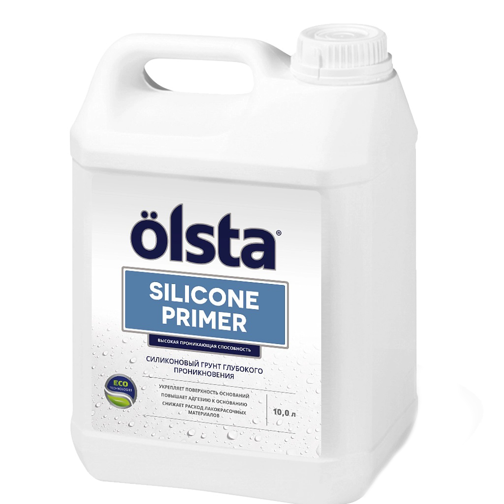 Грунт Olsta глубокого проникновения Primer silicone 10 л