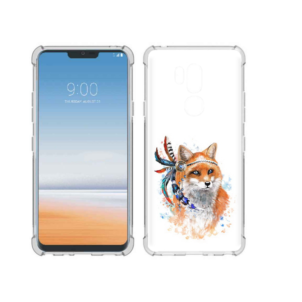 

Чехол MyPads Tocco для LG G7 ThinQ инду лиса, Прозрачный, Tocco