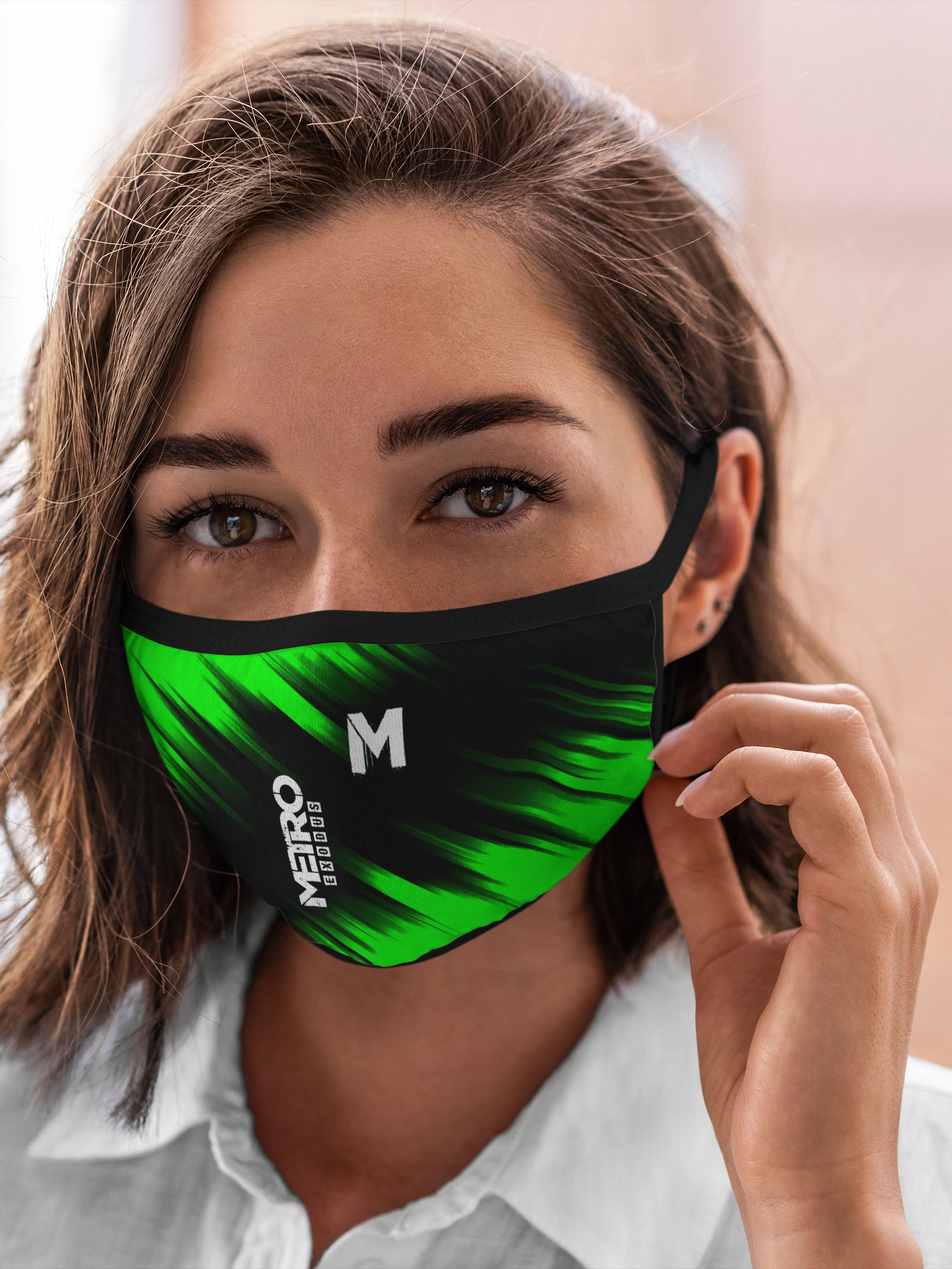 

Многоразовая маска унисекс Burnettie Metro Exodus., Разноцветный, Metro Exodus.