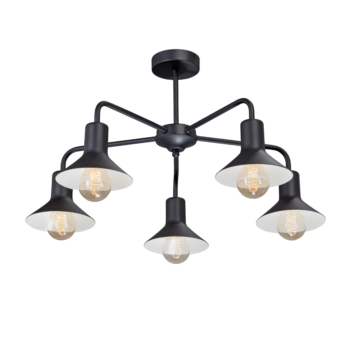 фото Люстра vitaluce v4805-1/5pl, 5хе27 макс. 40вт
