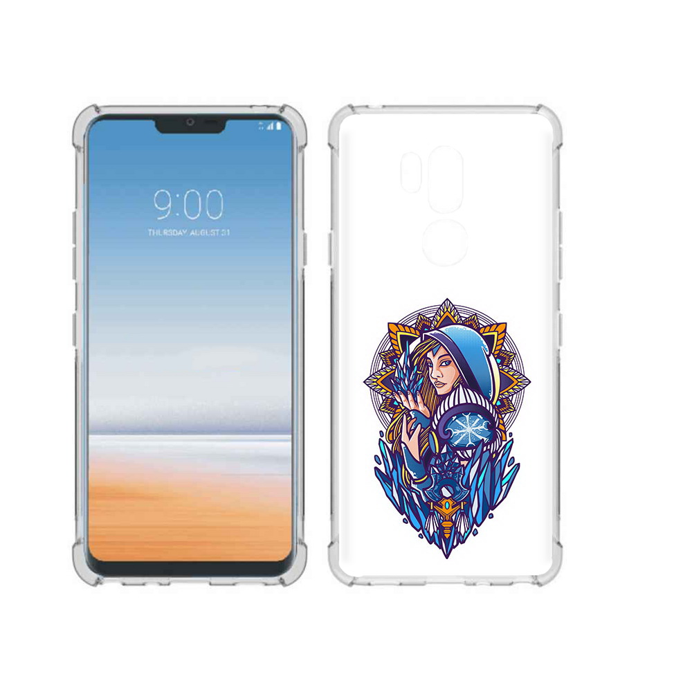 

Чехол MyPads Tocco для LG G7 ThinQ кристал мейден дота 2, Прозрачный, Tocco