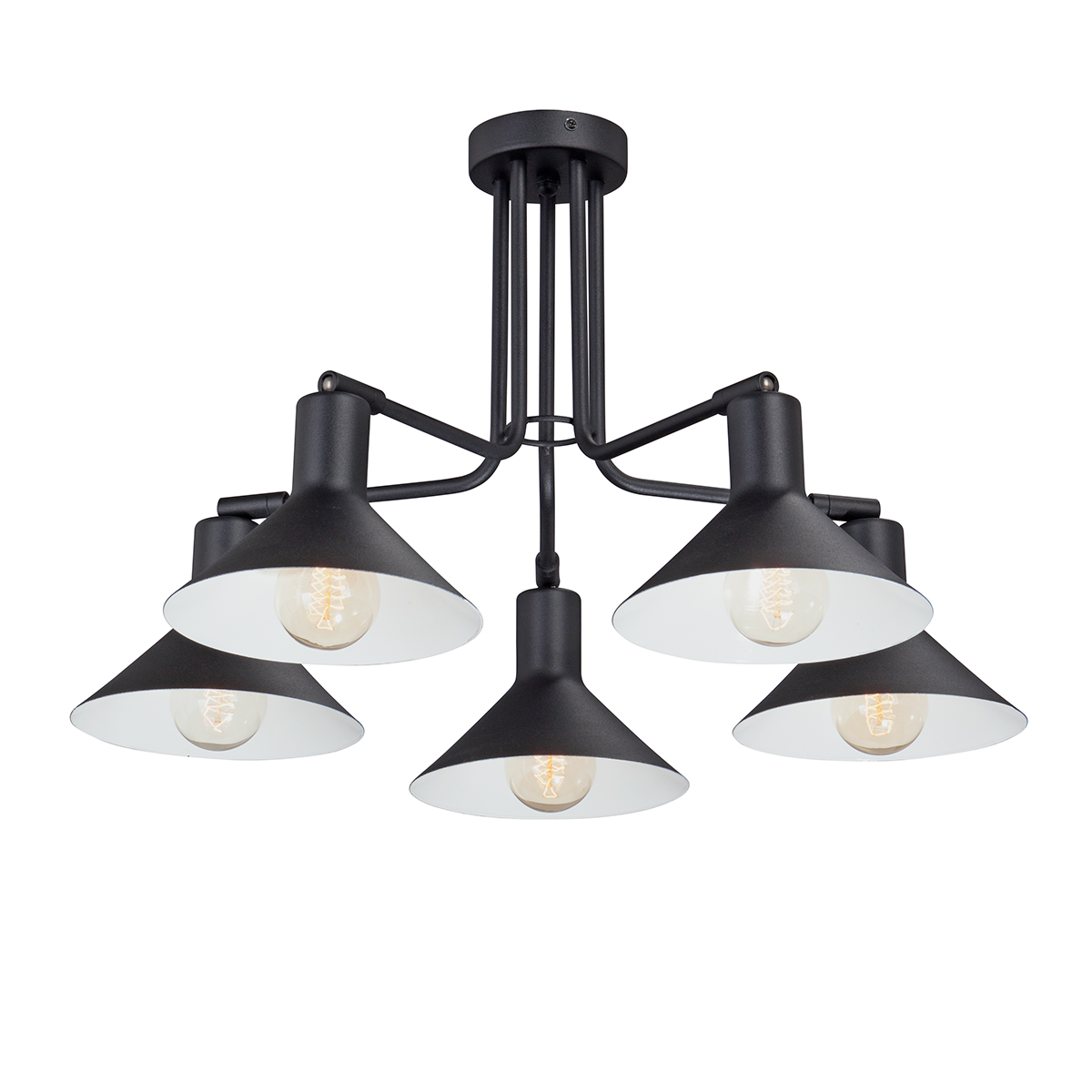 фото Люстра vitaluce v4809-1/5pl, 5хе27 макс. 40вт