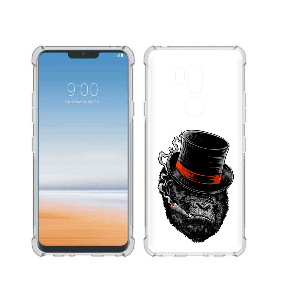 

Чехол MyPads Tocco для LG G7 ThinQ дизайнерская горилла, Прозрачный, Tocco