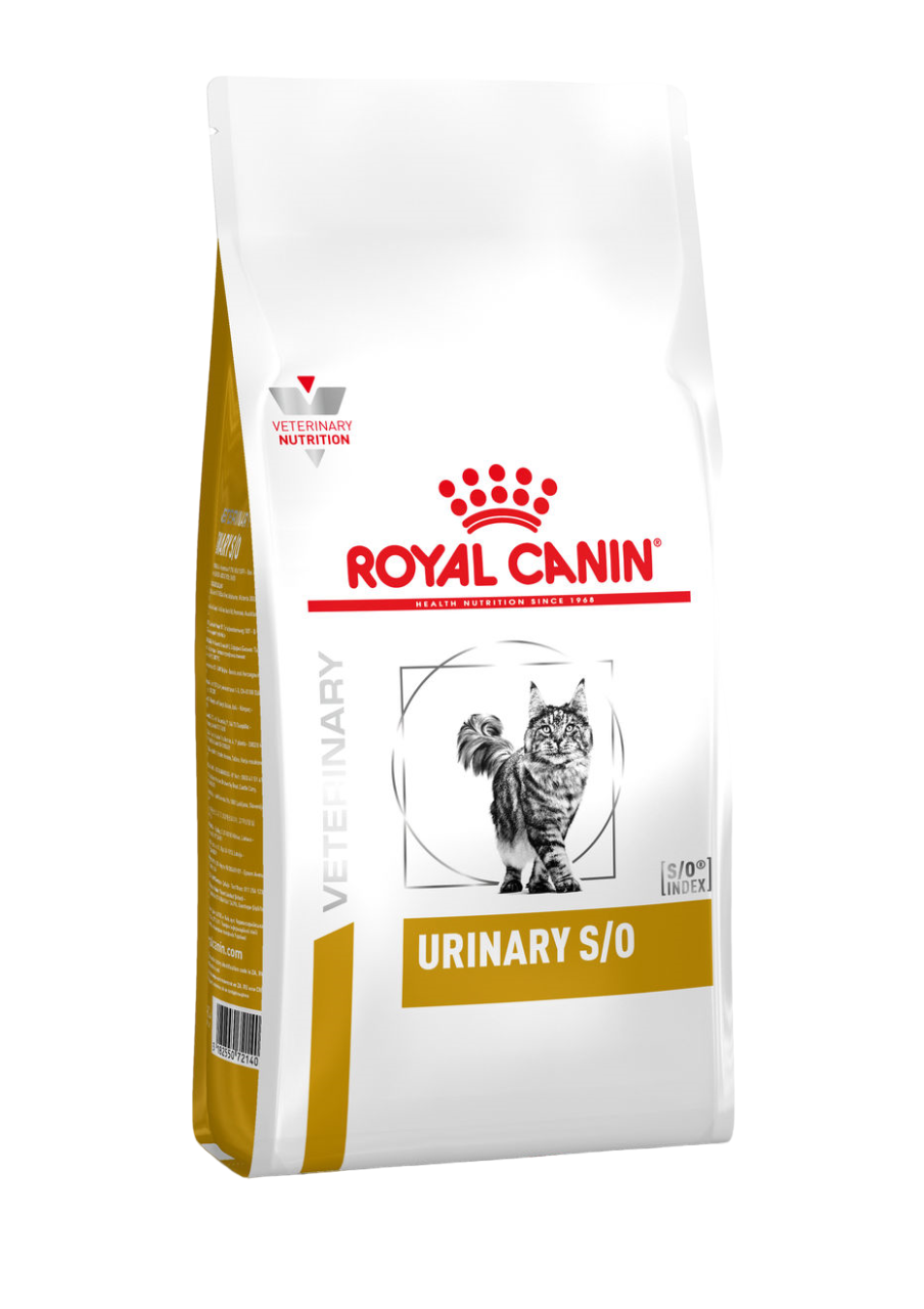 Сухой корм для кошек Royal Canin Urinary S/O, лечение и профилактика МКБ 1,5 кг