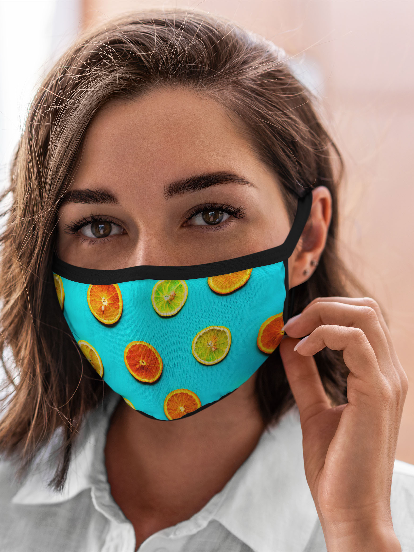 

Многоразовая маска унисекс Burnettie Фрукты Апельсинки, Разноцветный, Фрукты Апельсинки