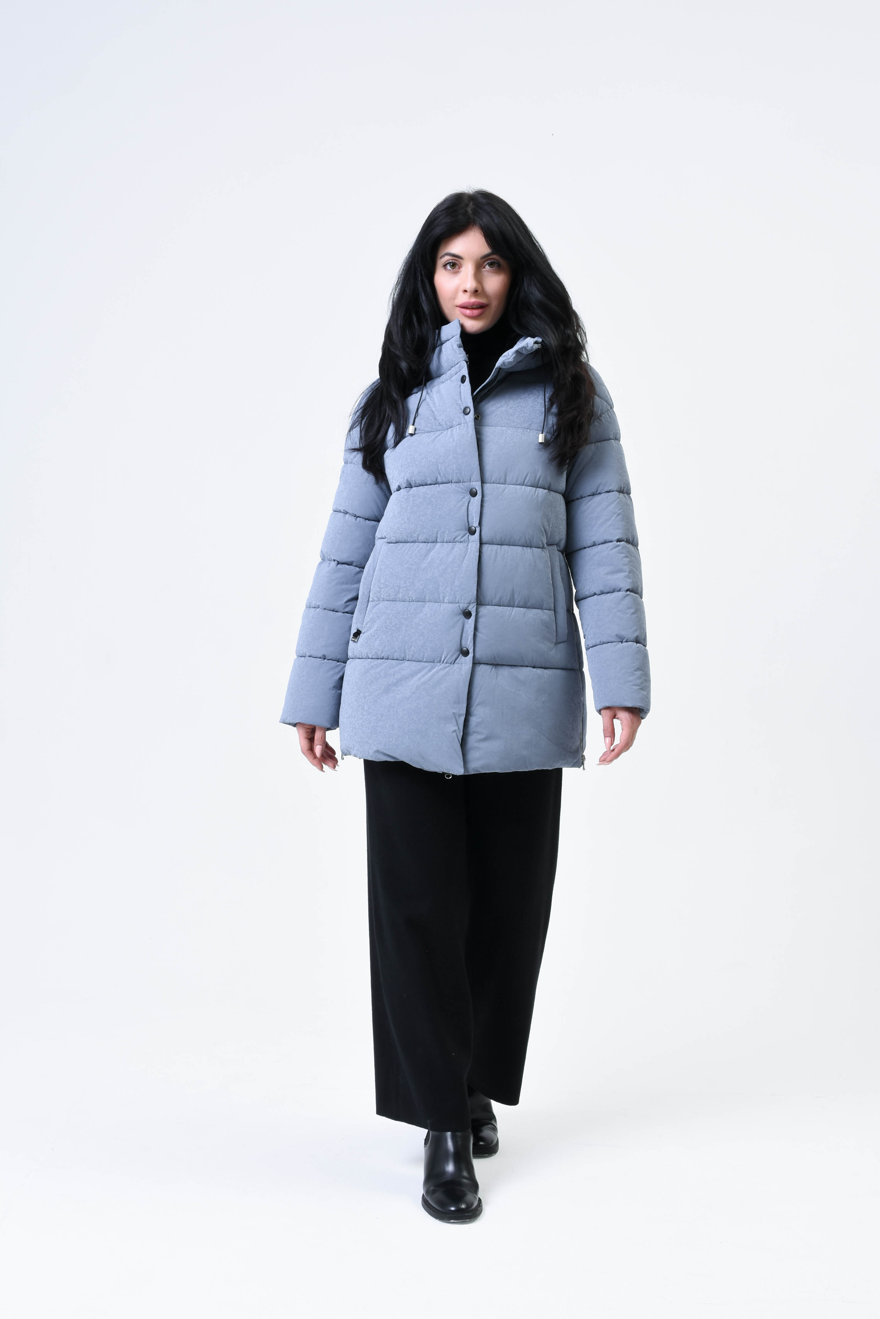 

Куртка женская Maritta 26-3004-31 голубая 38 EU, Голубой, 26-3004-31