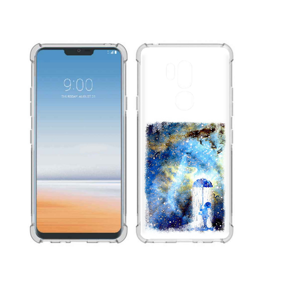 

Чехол MyPads Tocco для LG G7 ThinQ мальчик в небе, Прозрачный, Tocco