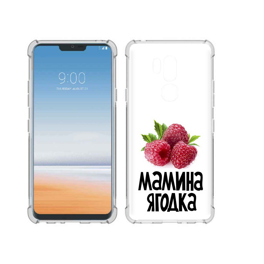 

Чехол MyPads Tocco для LG G7 ThinQ мамина ягодка, Прозрачный, Tocco