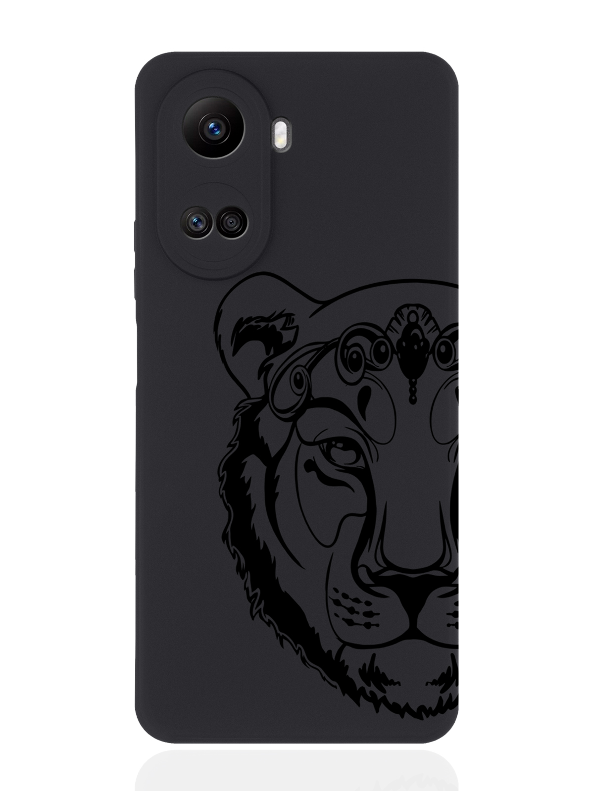 

Чехол MustHaveCase для Huawei Nova 10SE Львица черный