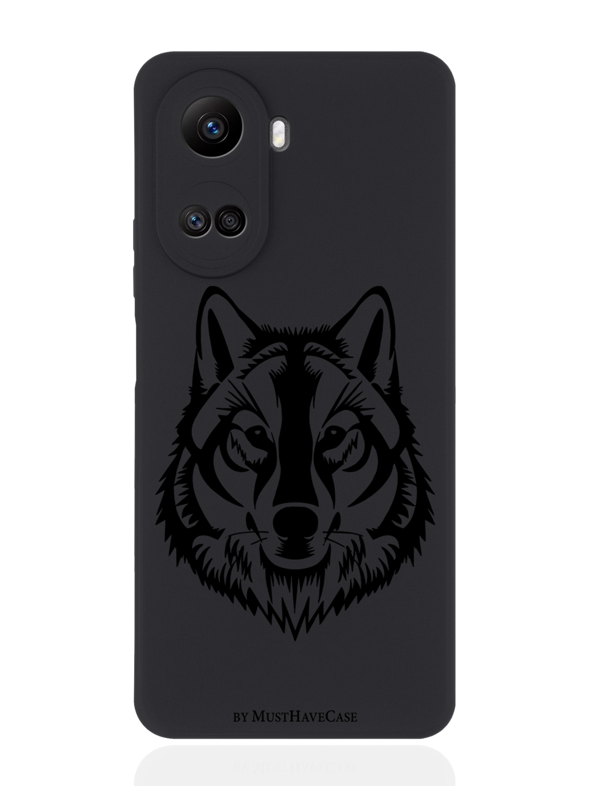 

Чехол MustHaveCase для Huawei Nova 10SE Волк черный