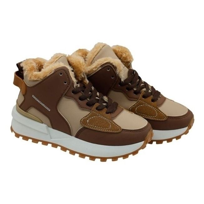 Кроссовки женские Laade 38768219 коричневые 41 RU 2700₽