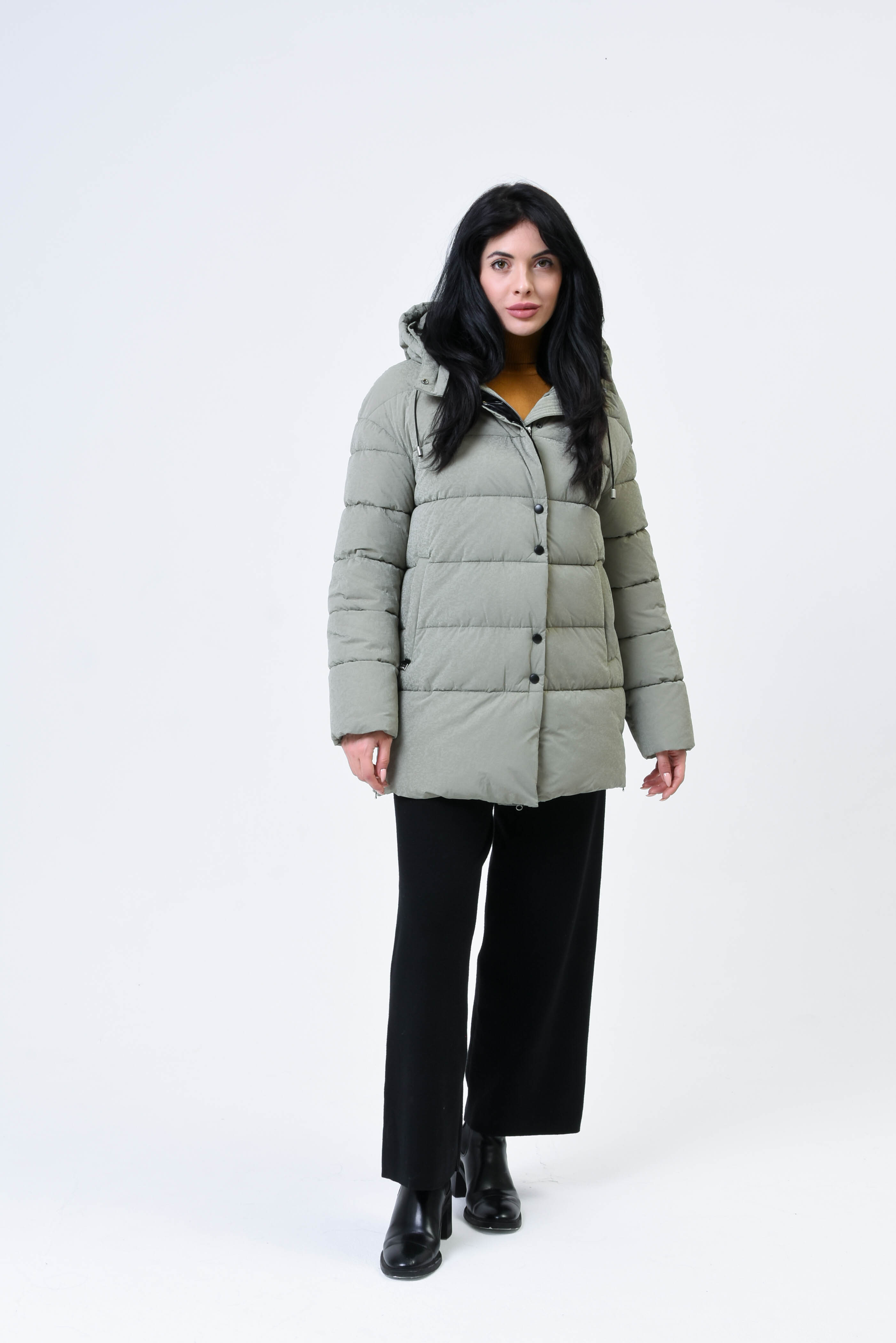 

Куртка женская Maritta 26-3004-31 серая 42 EU, Серый, 26-3004-31