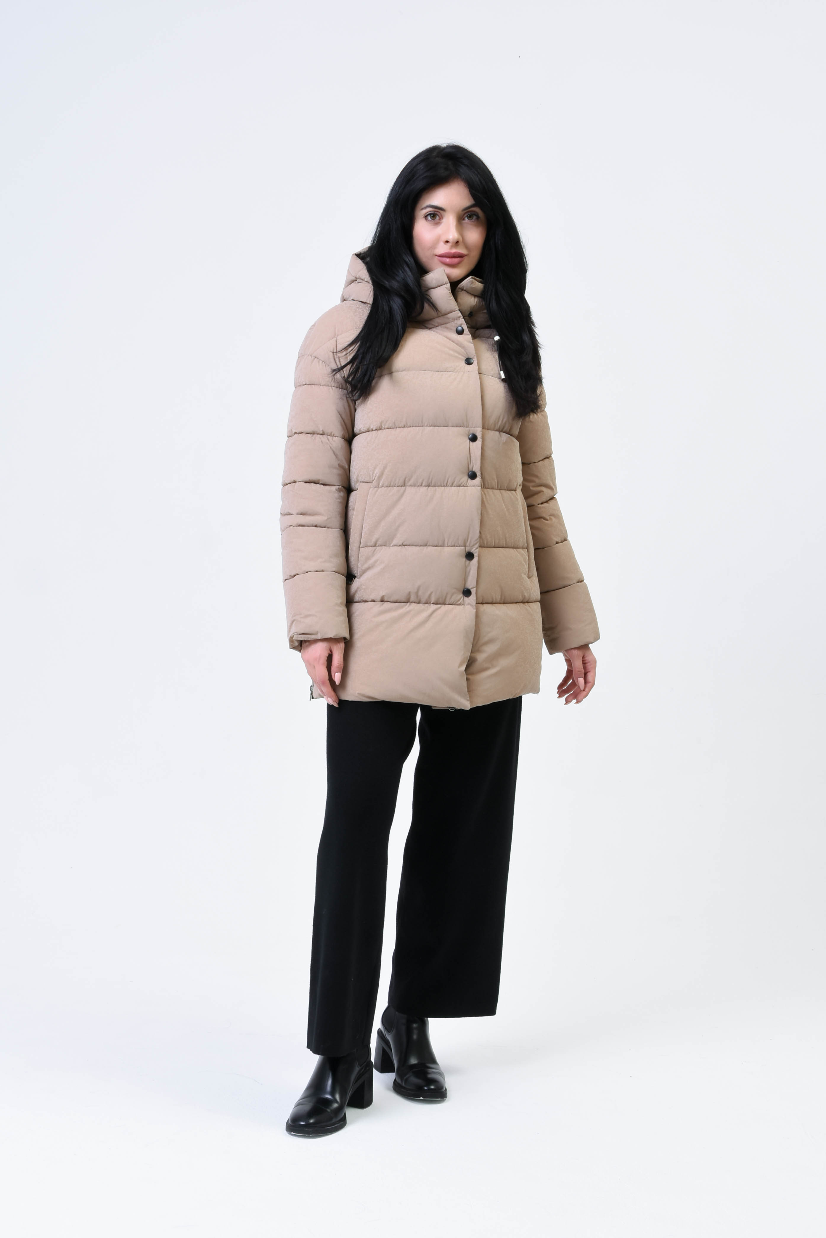 

Куртка женская Maritta 26-3004-31 бежевая 44 EU, Бежевый, 26-3004-31