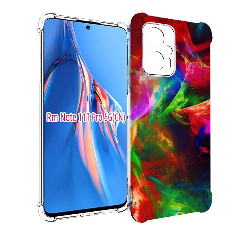 

Чехол MyPads Сияние-красок для Xiaomi Redmi Note 11T Pro / 11T Pro Plus / Poco X4 GT пр..., Прозрачный, Tocco