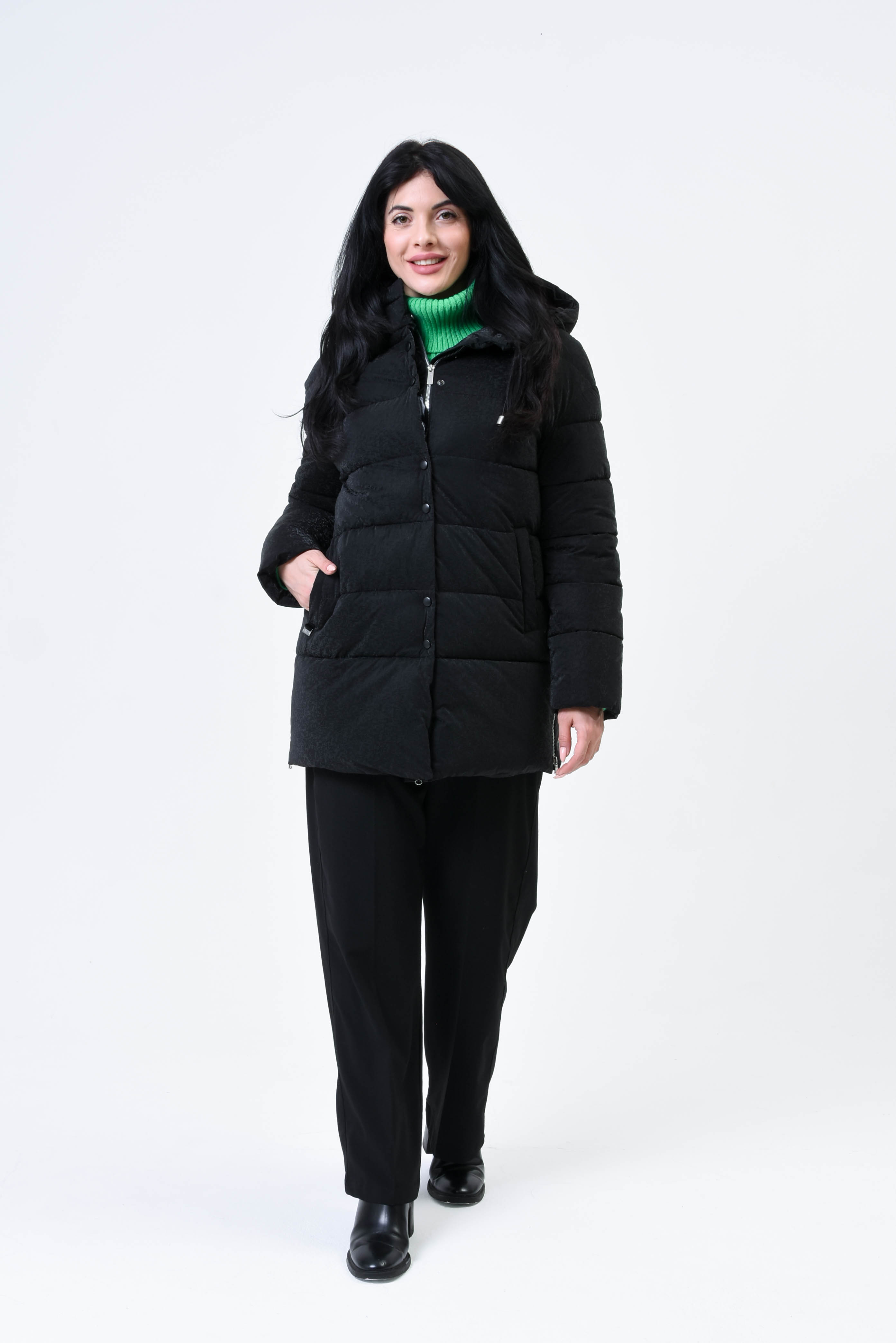

Куртка женская Maritta 26-3004-31 черная 46 EU, 26-3004-31