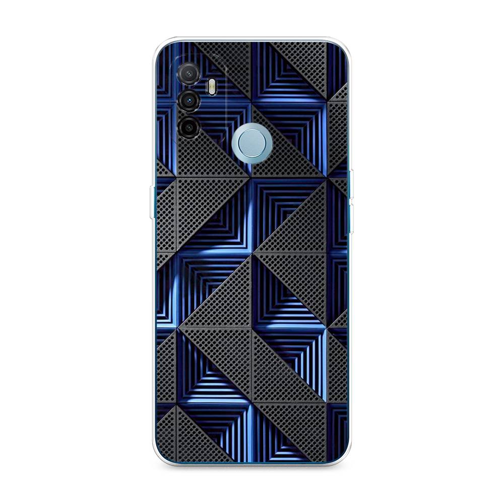 

Чехол для Oppo A53 "IBM", Серый;синий, 254350-3