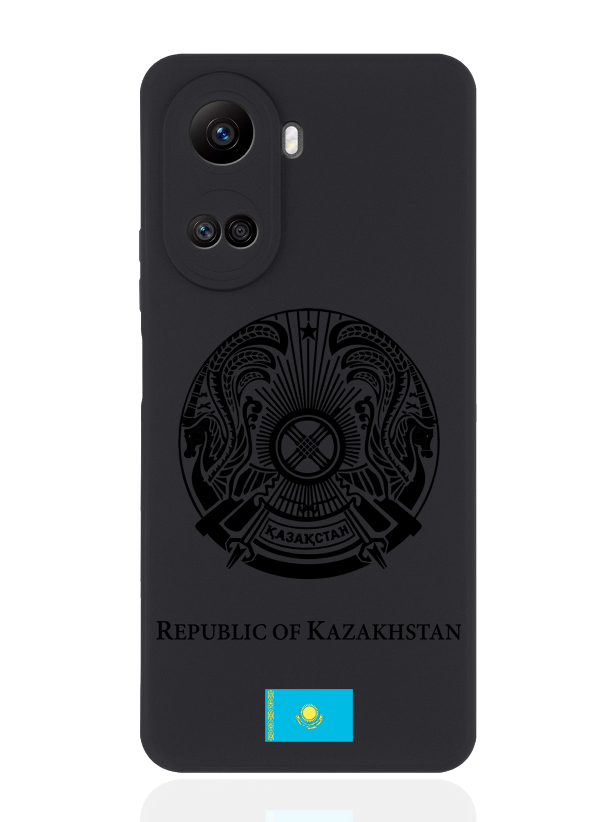 

Чехол SignumCase для Huawei Nova 10SE Черный лаковый Герб Казахстана черный