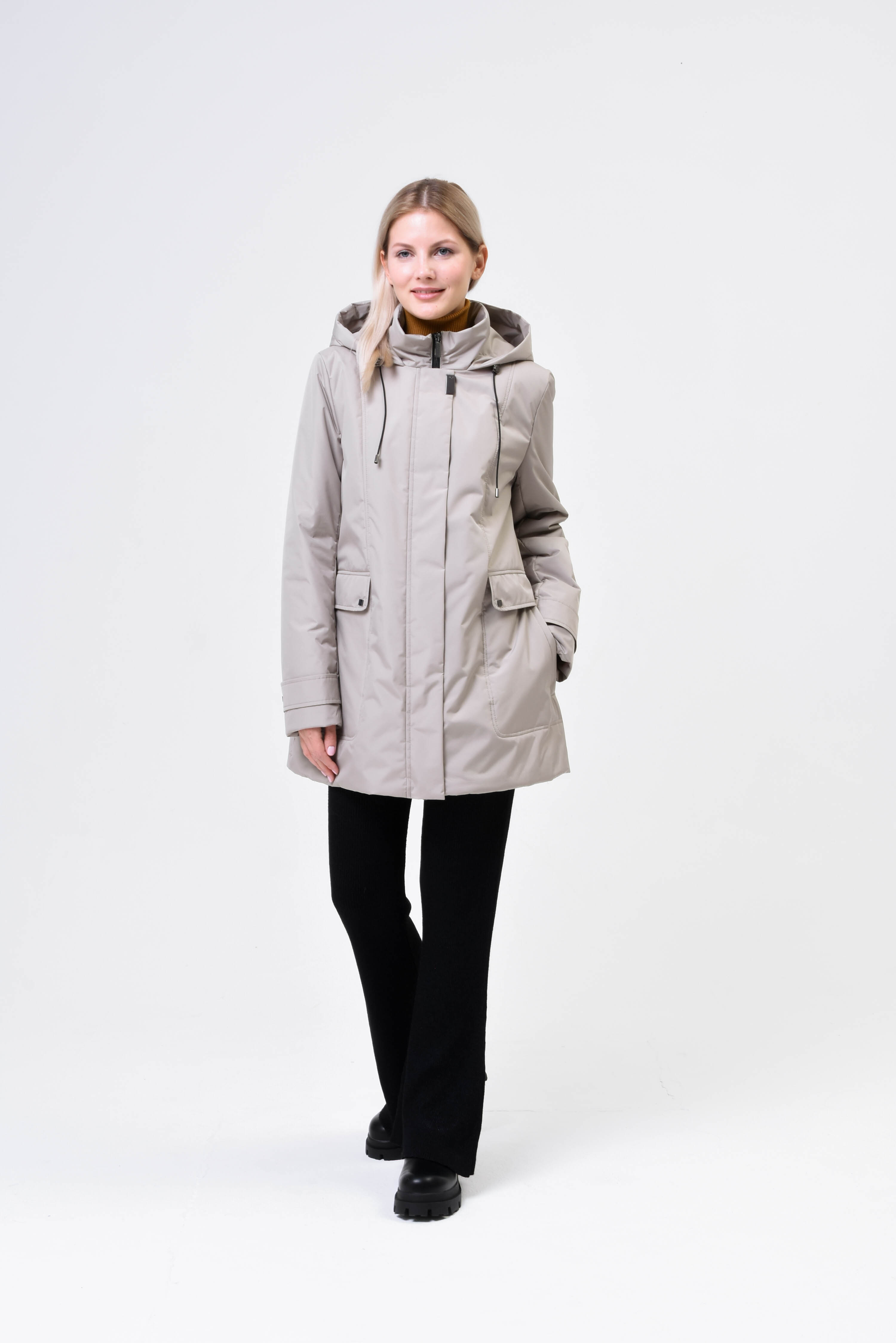 

Куртка женская Maritta 27-3018-10 серая 36 EU, Серый, 27-3018-10