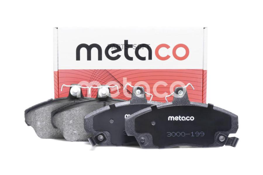 

METACO 3000-199 Колодки пер.к-кт Honda Civic (MA, MB 5HB) (1995-2001), Land Rover Freeland