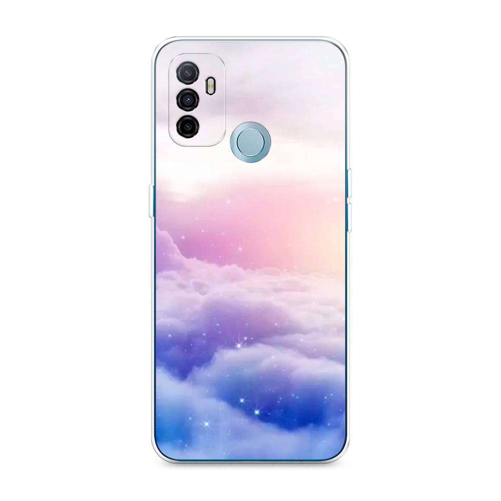 

Чехол для Oppo A53 "Небеса", Голубой;белый;розовый, 254350-2