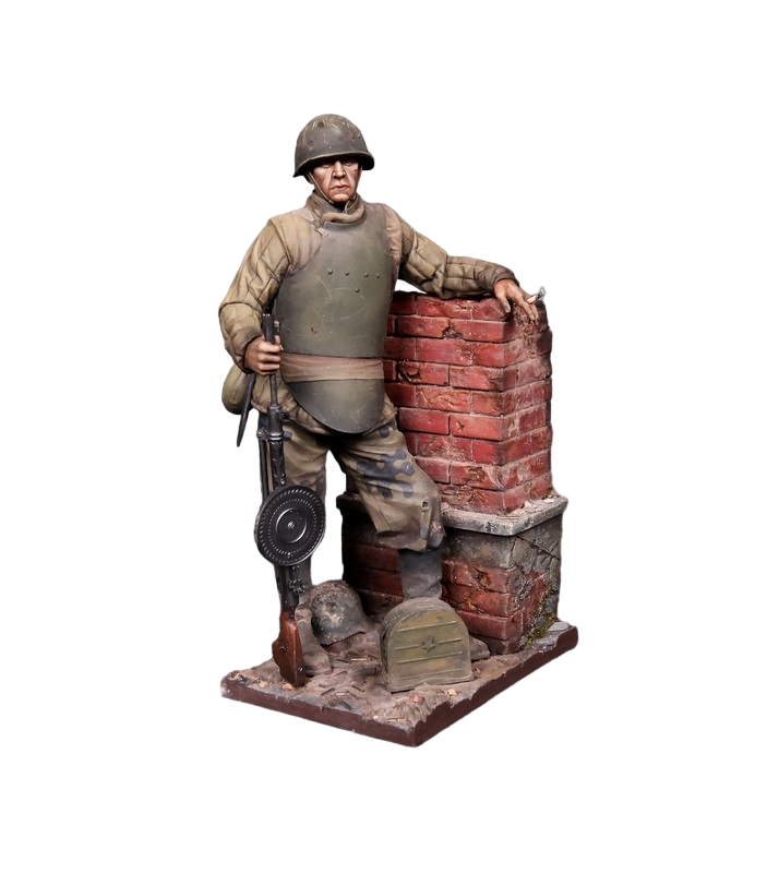 

3010SOGA Пулемтчик штурмовой инженерно-сапрной бригады. 1943-45г.