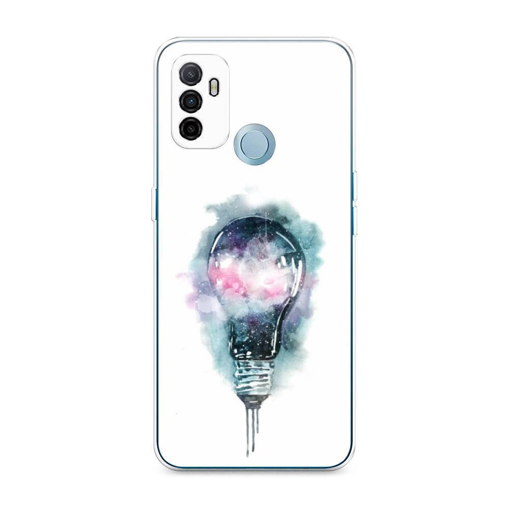 

Чехол для Oppo A53 "Волшебная лампа", Белый;серый, 254350-4