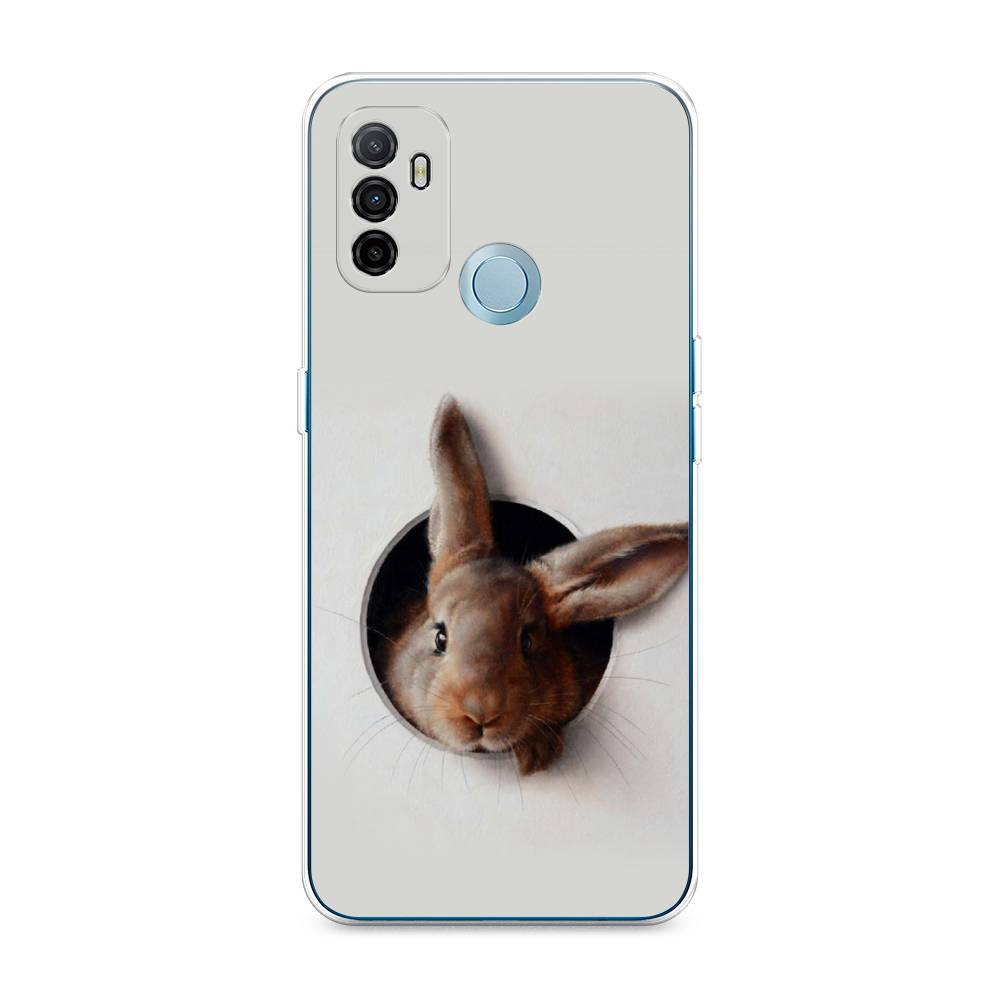 

Чехол для Oppo A53 "Любопытный кролик", Серый;коричневый, 254350-1