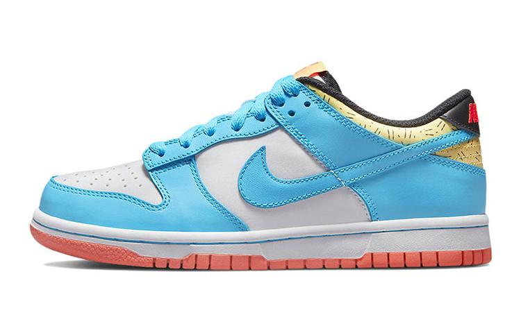 

Кеды унисекс Nike Kyrie Irving x Nike Dunk Low SE GS голубые 37.5 EU, Голубой, Kyrie Irving x Nike Dunk Low SE GS