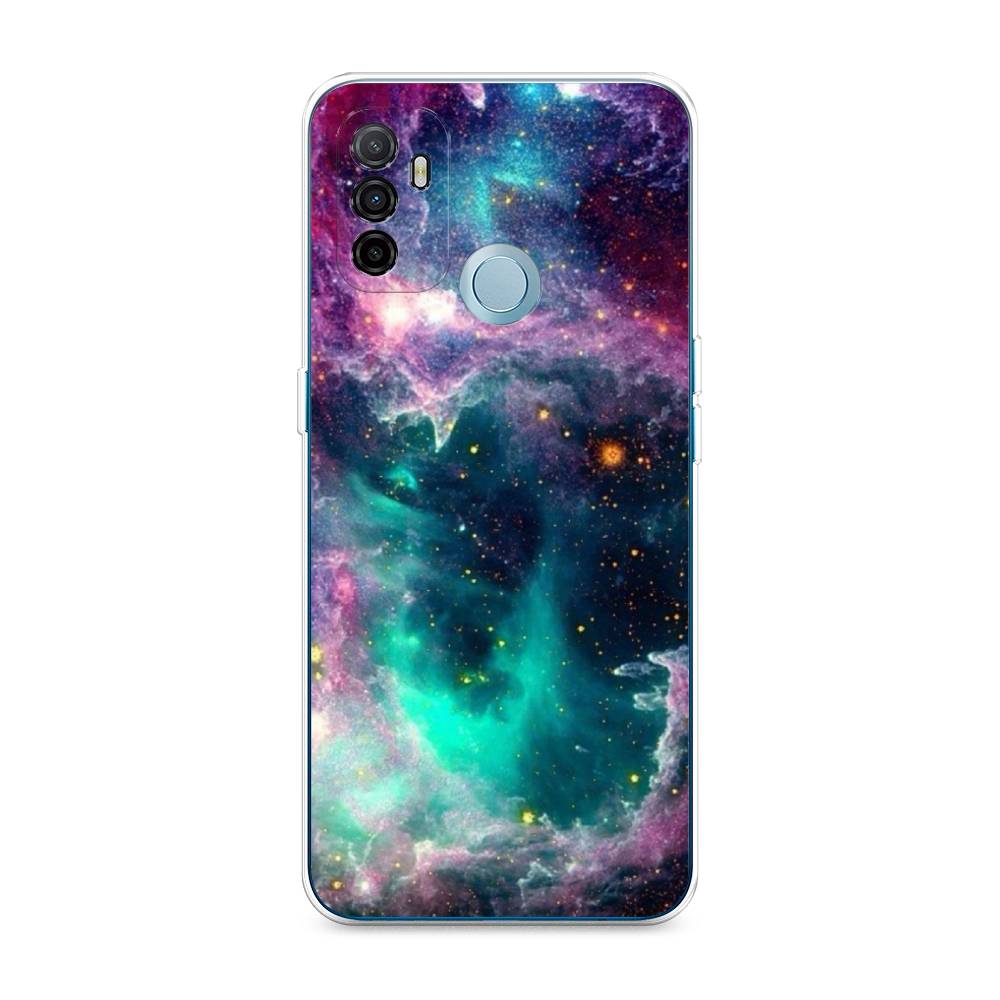 

Чехол для Oppo A53 "Звездные облака", Розовый;бежевый, 254350-2