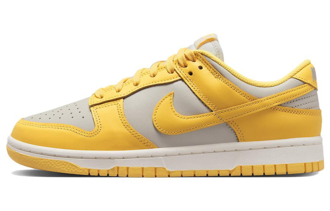 

Кеды унисекс Nike Dunk Low Citron Pulse желтые 40.5 EU, Желтый, Dunk Low Citron Pulse