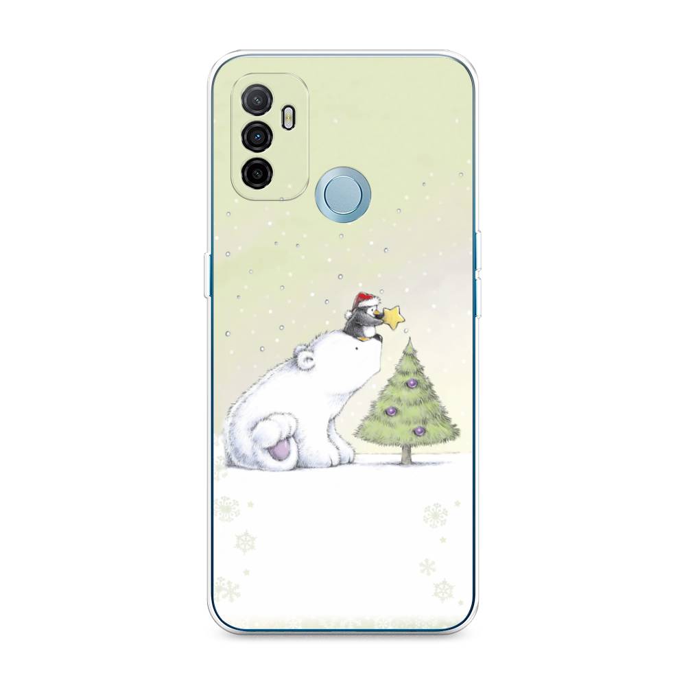

Чехол для Oppo A53 "Украшение елки", Белый;бежевый, 254350-5