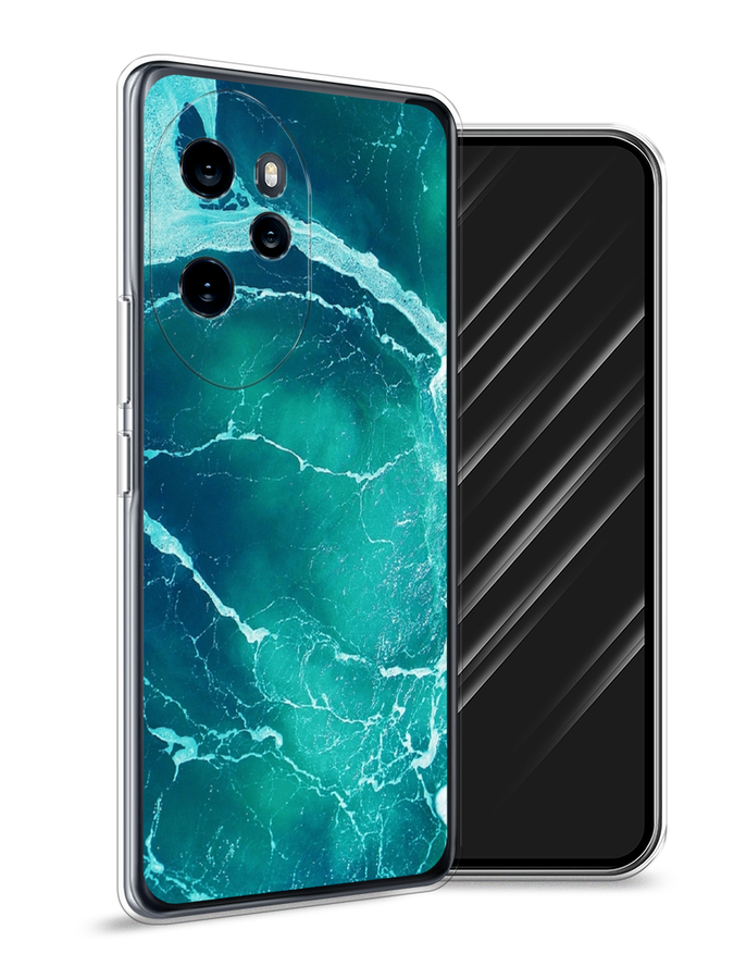 

Чехол Awog на Honor 100 Pro "Изумрудный океан", Бирюзовый;синий, 6122850-1