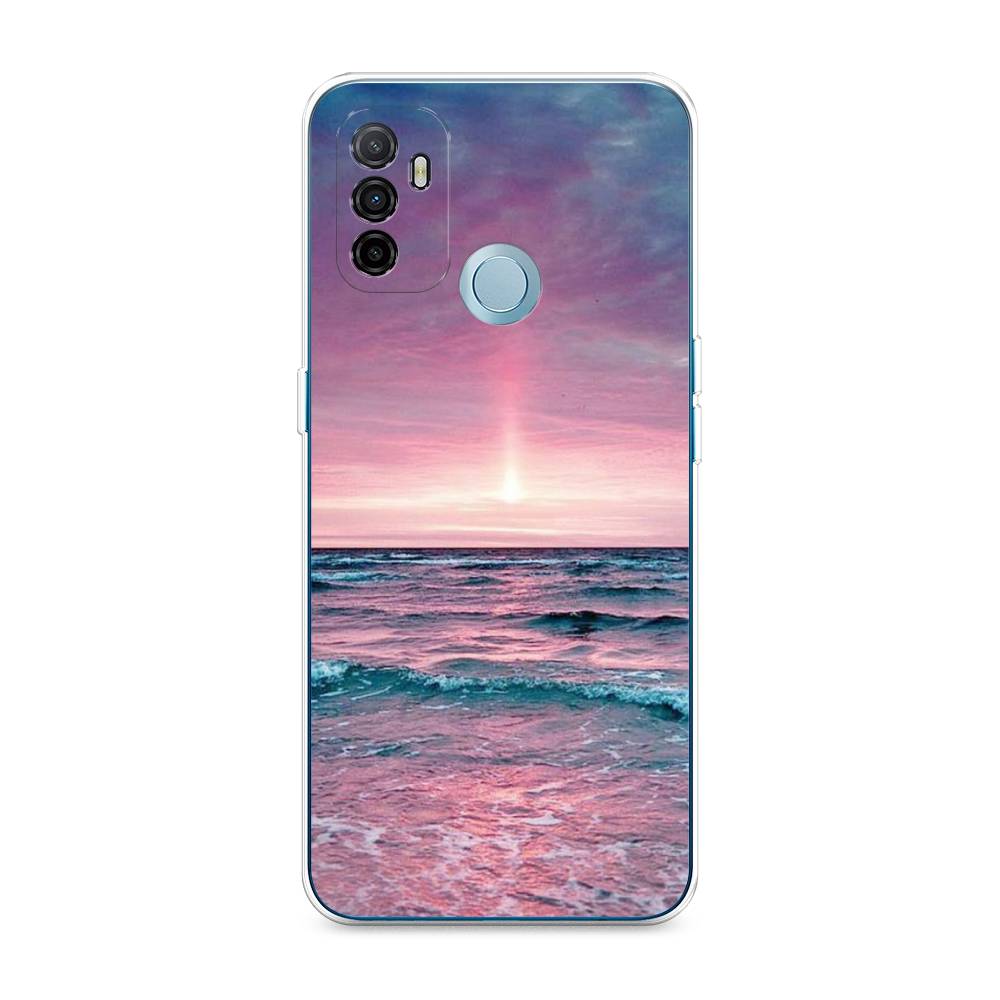 

Чехол для Oppo A53 "Восход 3", Розовый;голубой, 254350-2