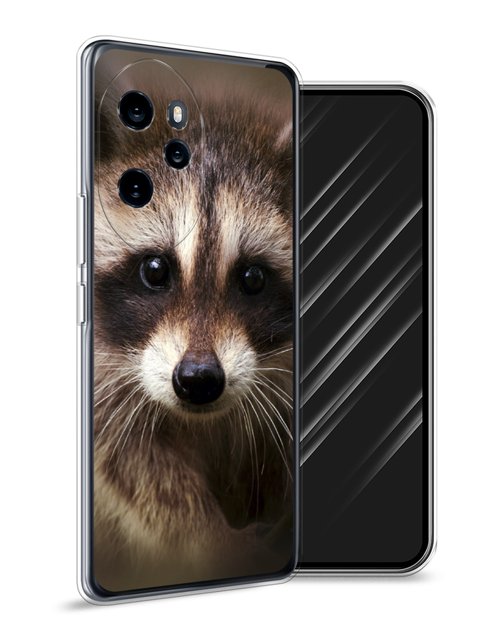 

Чехол Awog на Honor 100 Pro "Енот", Коричневый, 6122850-1