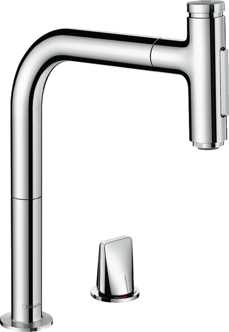 фото Смеситель hansgrohe metris select m7119-h200 73818000 для кухни