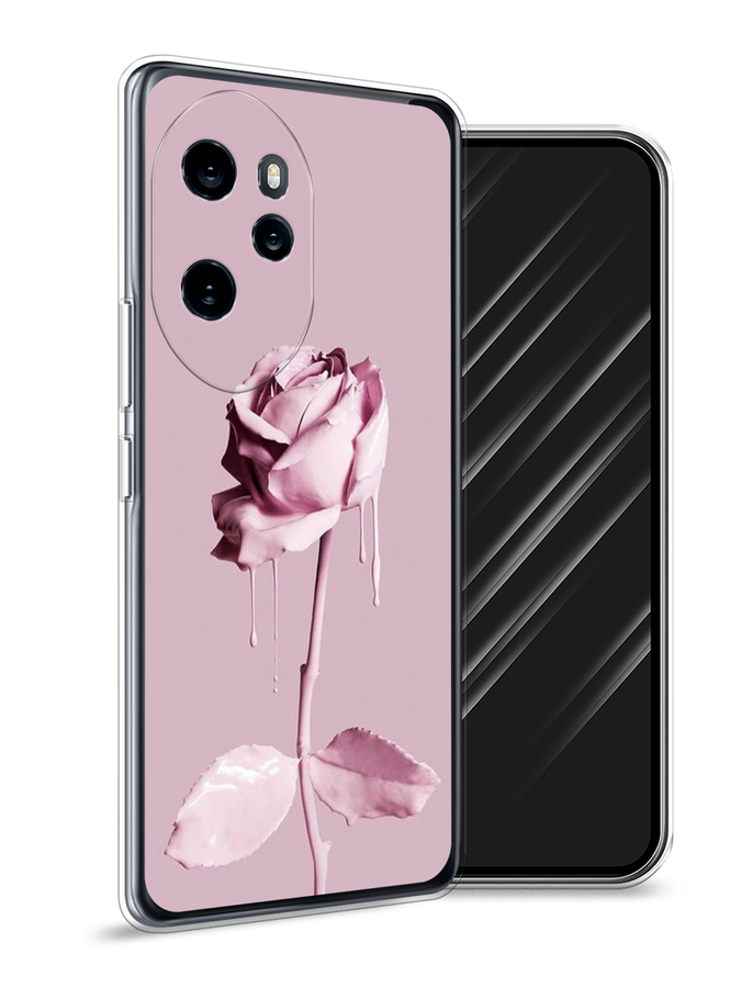 

Чехол Awog на Honor 100 Pro "Роза в краске", Белый;розовый, 6122850-1