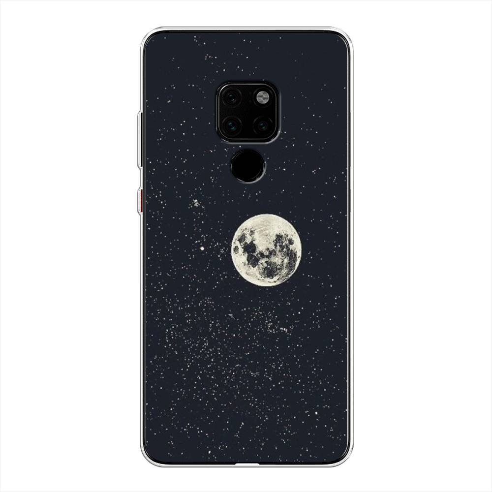 

Чехол на Huawei Mate 20 "Полнолуние", Красный, 66850-2
