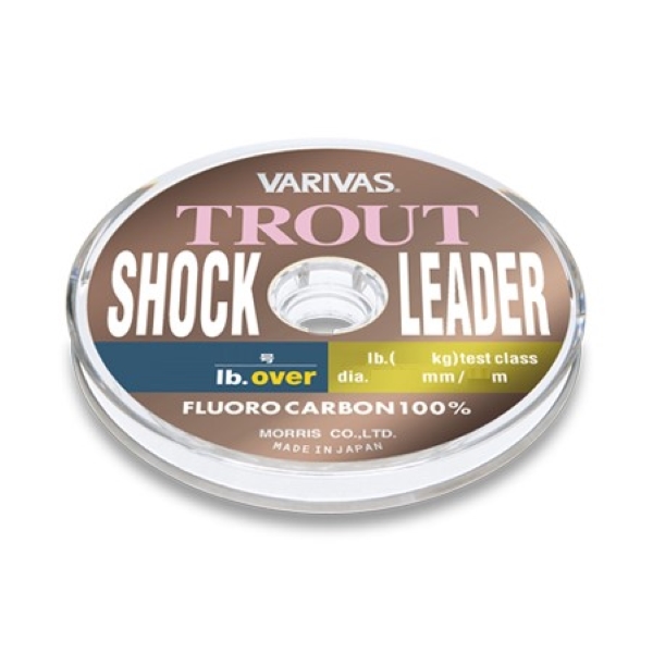 Флюорокарбон Varivas Trout Shock Leader Fluoro 30м. 0.148мм. CLEAR