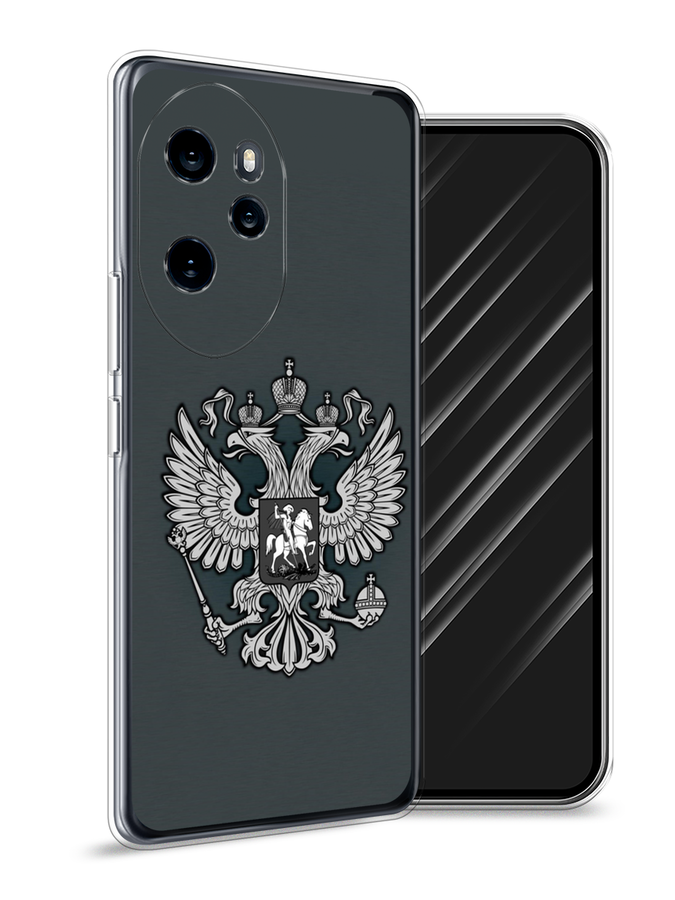 

Чехол Awog на Honor 100 Pro "Герб России серый", 6122850-1
