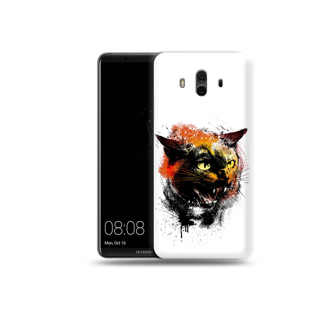 

Чехол MyPads Tocco для Huawei Mate 10 сиамский кот (PT88364.53.598), Прозрачный, Tocco