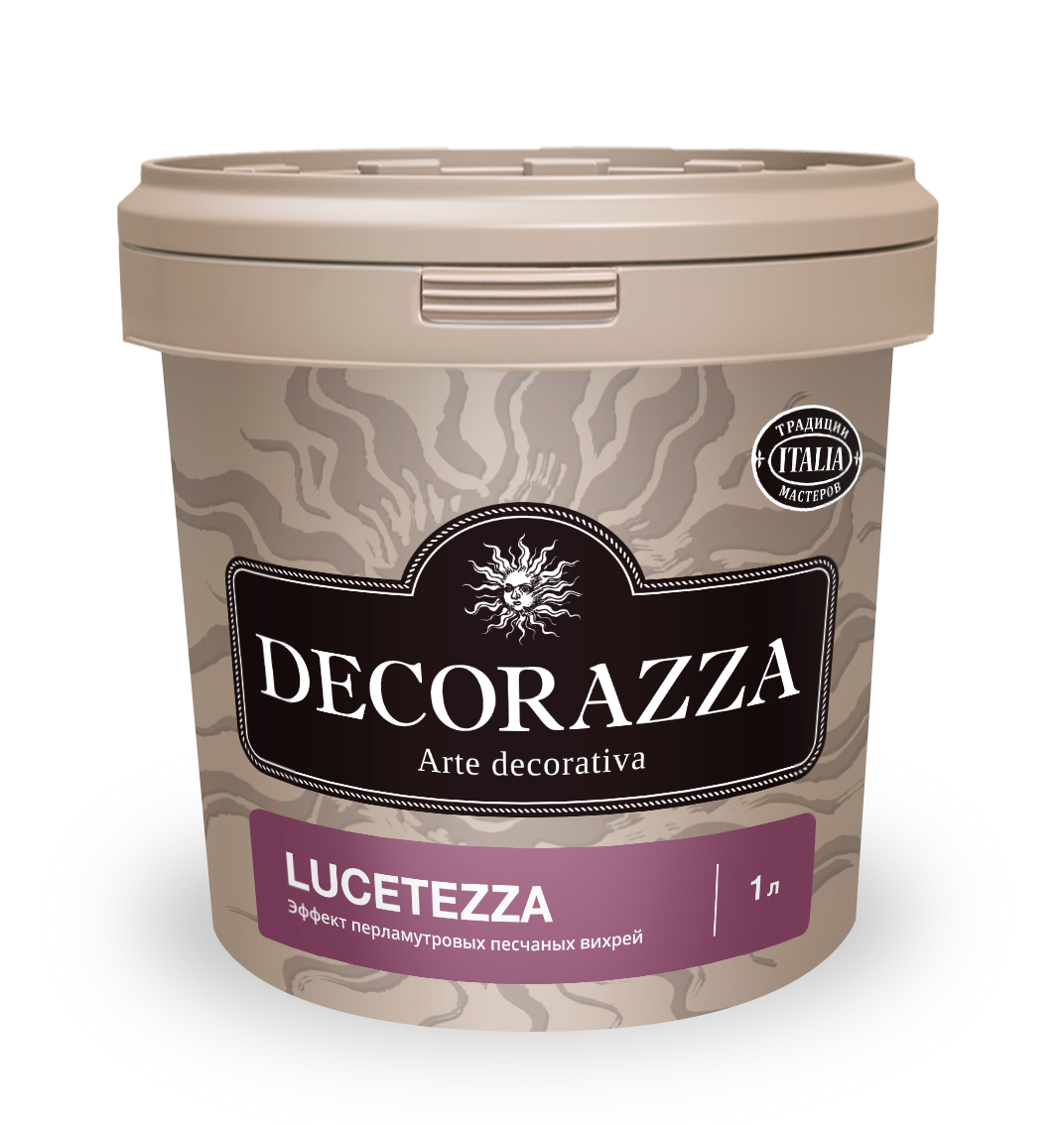 Декоративная штукатурка Decorazza Lucetezza Alluminio LC 700, 1 л краска decorazza lucetezza nova lcn 001 1 л