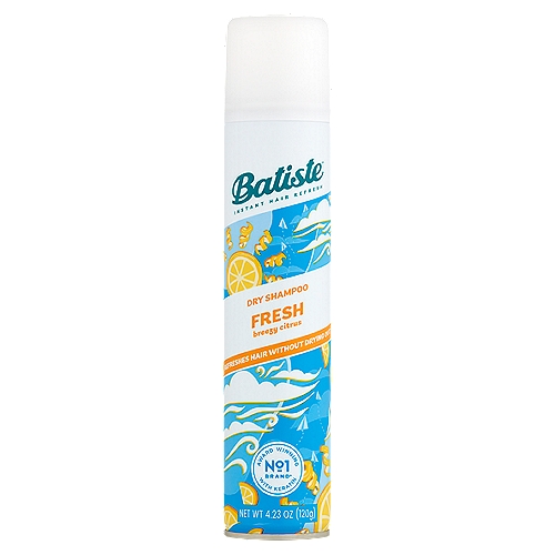 фото Сухой шампунь batiste fresh с освежающим ароматом, 200 мл