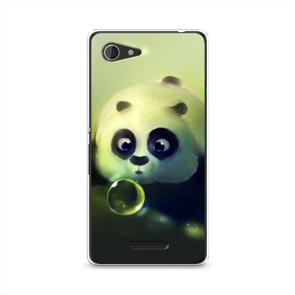 

Чехол на Sony Xperia E3 "Малыш панды", Зеленый;черный;серый, 52750-1