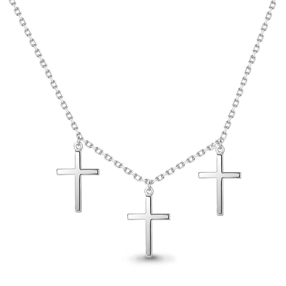 

Колье из серебра 50 см AQUAMARINE 73645_925_р, 73645_925_р