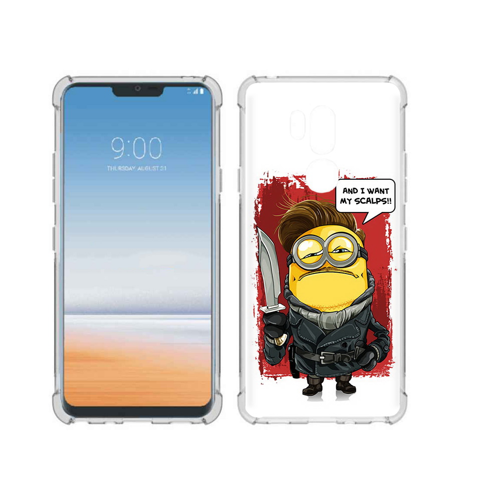 

Чехол MyPads Tocco для LG G7 ThinQ миньон убийца, Прозрачный, Tocco